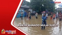 Banjir Berangsur Surut, Warga Manado Mulai Kembali ke Rumah