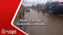 Banjir Rob 20-50 Cm di Tanjung Jabung, Sepeda Motor Mogok