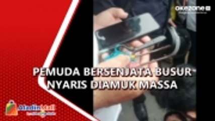 Download Video: Ancam Warga dengan Busur, Pemuda di Makassar Nyaris Diamuk Massa