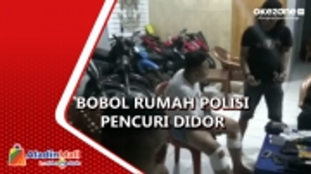 Nekat Bobol Rumah Polisi di Lampung, 2 Pencuri Didor