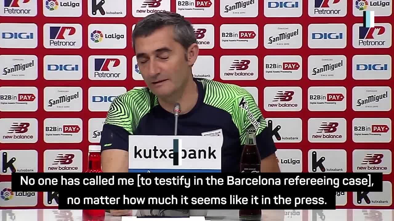 Ex Barça coach Valverde denies testifying in Negreira scandal