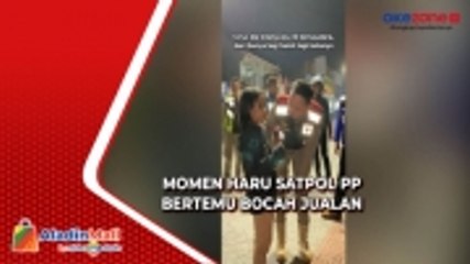 Momen Haru Satpol PP Bogor Bertemu Bocah Jualan, Malah Beli Dagangan