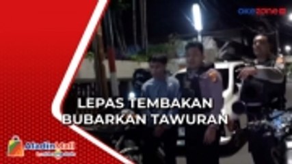 Bubarkan Tawuran di Pulogadung, Polisi Lepas Tembakan