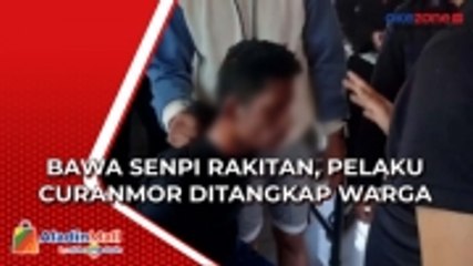 Bawa Senpi Rakitan, Pelaku Curanmor Ditangkap Warga di Depok