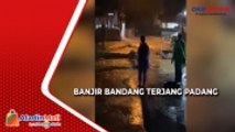 Banjir Bandang Terjang Padang, Warga Panik Tiba-Tiba Diterjang Air Bah