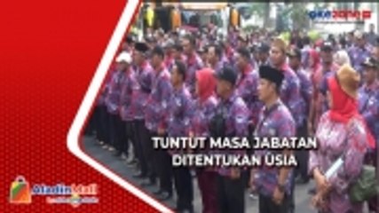 800 Perangkat Desa Se-Jombang Berangkat Demo ke Jakarta