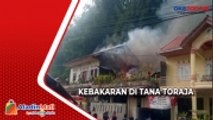 Korsleting Listrik, 3 Rumah di Tana Toraja Ludes Terbakar