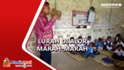 Viral! Geram dengan Kondisi Sekolah, Lurah di Alor Marah-Marah
