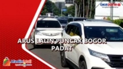 Download Video: Liburan Panjang Imlek, Arus Lalu Lintas Menuju Puncak Bogor Ramai