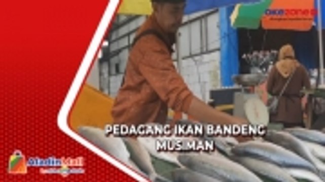 Jelang Imlek, Ramai Pedagang Ikan Bandeng Musiman di Rawa Belong