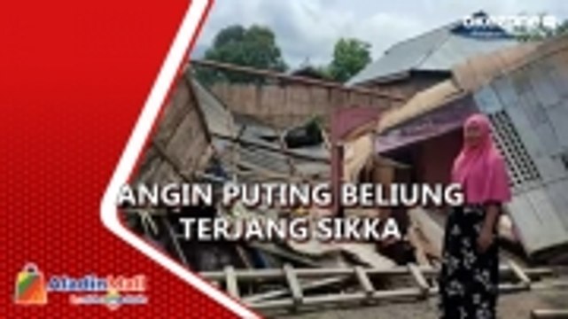 Angin Puting Beliung Terjang Sikka, 35 Rumah dan 3 Gedung Sekolah Rusak
