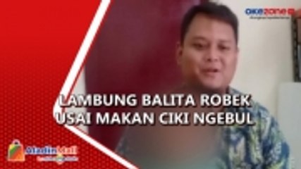 Usai Konsumsi Ciki Ngebul, Balita Masuk Rumah Sakit di Bekasi