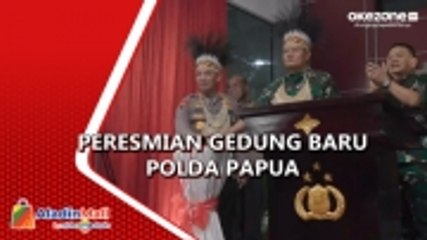 Kapolri Bersama Panglima TNI Resmikan Gedung Baru Polda Papua