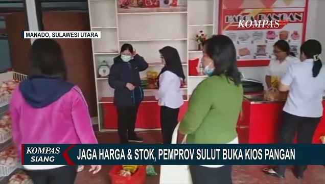 Jaga Stabilitas Pasokan dan Harga Jelang Ramadan, Pemprov Sulut Buka Kios Pangan