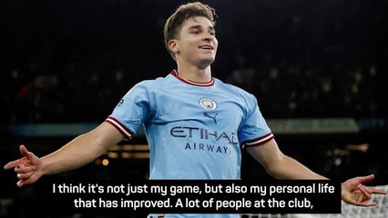 Alvarez 'growing as a person' as he signs City contract extension