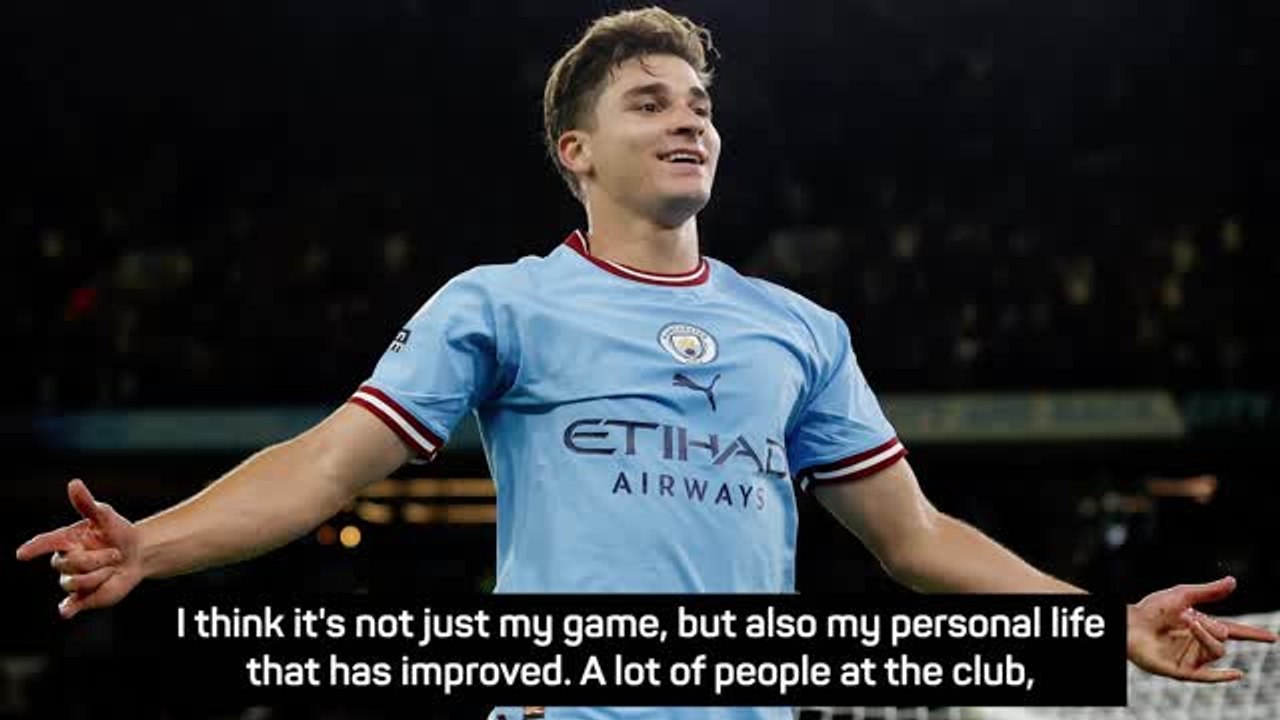 Alvarez 'growing as a person' as he signs City...