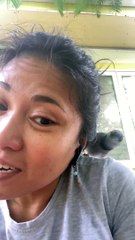 Blue Jay Steals Woman's Earbud