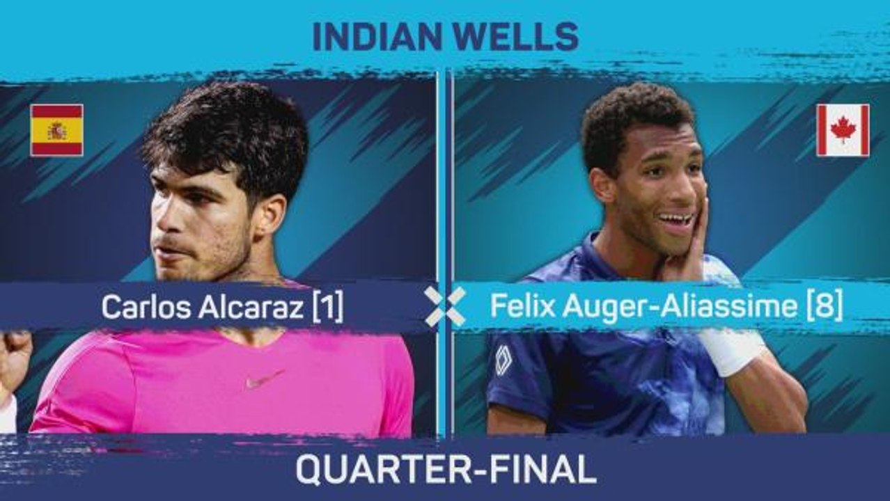 Alcaraz claims first win over Auger-Aliassime