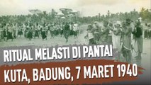 RITUAL MELASTI DI PANTAI KUTA, BADUNG, 7 MARET 1940