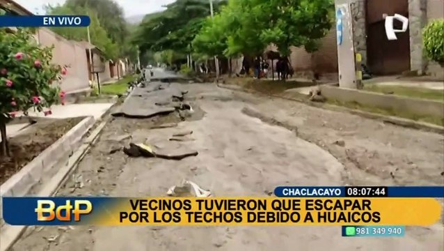 ¡Más damnificados en Cieneguilla! Huaico destruye varias viviendas en Molle Alto