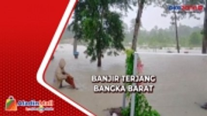 Hujan Intensitas Tinggi, Banjir Melanda Dua Kecamatan di Bangka Barat