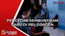 Sembunyikan Sabu di Rel Hordeng Pengedar Sabu Ditangkap Polisi