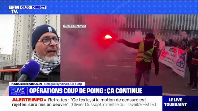 Blocage du périphérique: On a bloqué le périphérique pour sensibiliser les travailleurs qui allaient sur leur lieu de travail explique Faouzi