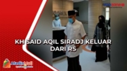 Usai Dirawat Intensif di RS, KH Said Aqil Siradj Pulang ke Rumah