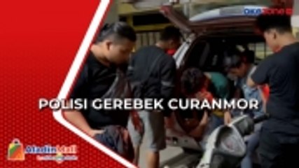 Detik-Detik Polisi Gerebek Komplotan Curanmor di Sejumlah TKP