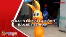 Jelang Imlek, Perajin Lampu  Lampion di Bandung  Banjir Pesanan