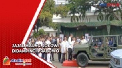 Presiden Jokowi Sematkan Nama Maung pada Mobil Produksi Pindad di Kemenhan