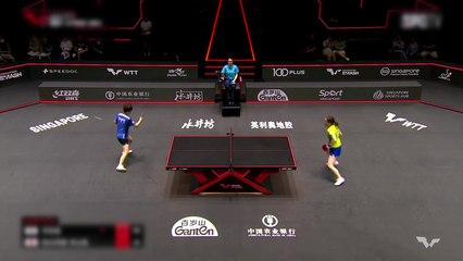 '국내 최강' 주천희, 싱가포르 스매시 8강 파란 "쑨잉샤 나와라!" / YTN