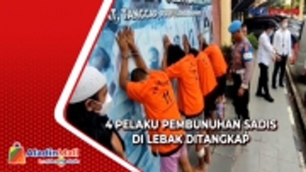 4 Pelaku Pembunuhan Sadis Pengusaha di Lebak Ditangkap, Ternyata Ini Motifnya
