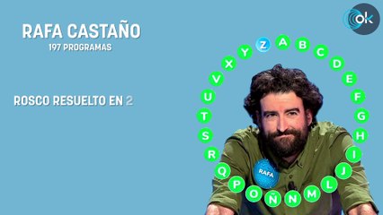 Rafa Castaño, el ganador de un bote de 2.272.000 euros en Pasapalabra