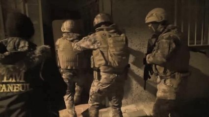 İSTANBUL'DA DEAŞ OPERASYONU 20 GÖZALTI
