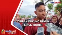 Gibran Rakabuming Dukung Erick Thohir jadi Ketua PSSI