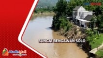 Tebing Sungai Bengawan Solo Longsor, Ancam Permukiman Warga