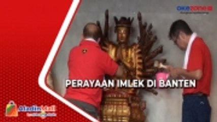 Jelang Imlek, Umat Konghucu di Banten Bersihkan Vihara