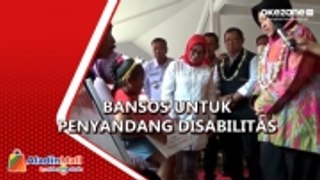Mensos Berikan Bansos untuk Penyandang Disabilitas di Tulungagung