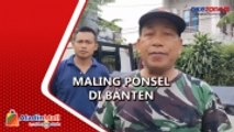 Warga Banten Hajar Maling Ponsel di Kontrakan
