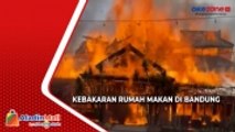Api Lahap Rumah Makan di Kota Bandung, Kerugian Ditaksir Ratusan Juta