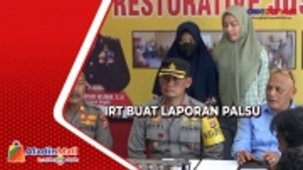 Rekayasa Perampokan, IRT Buat Laporan Palsu di Mapolres