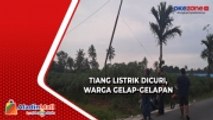 3 Tiang Listrik Hilang Dicuri di Deliserdang