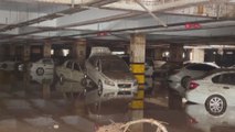 Şanlıurfa müzesi otoparkında 150 araç sular altında kaldı