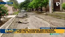 ¡Más damnificados en Cieneguilla! Huaico destruye varias viviendas en Molle Alto