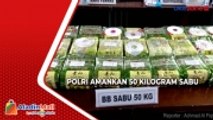 Bareskrim Polri Amankan 50 Kilogram Sabu dari Jaringan Narkoba Malaysia-Indonesia, 10 Tersangka Ditangkap