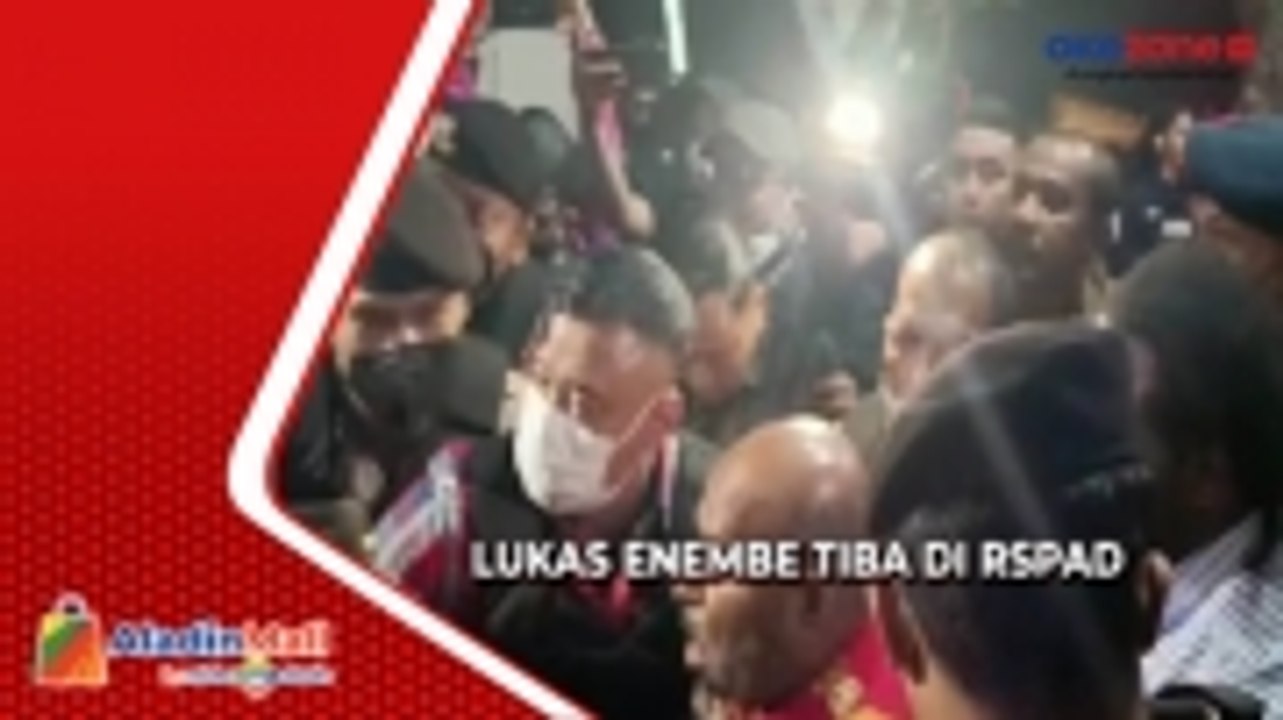 Breaking News: Lakukan MCU, Lukas Enembe Tiba di RSPAD Gatot Soebroto