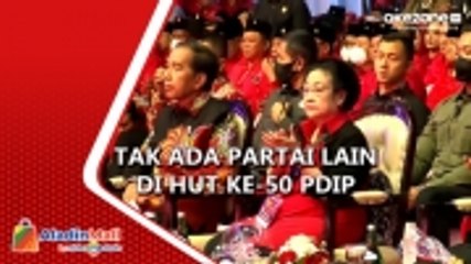 Tidak Ada Partai Lain yang Hadir di HUT ke-50 PDIP
