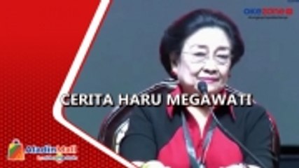 Download Video: Sedih! Megawati Cerita Kisah Sopir Truk jadi Bupati di Ulang Tahun Emas PDIP