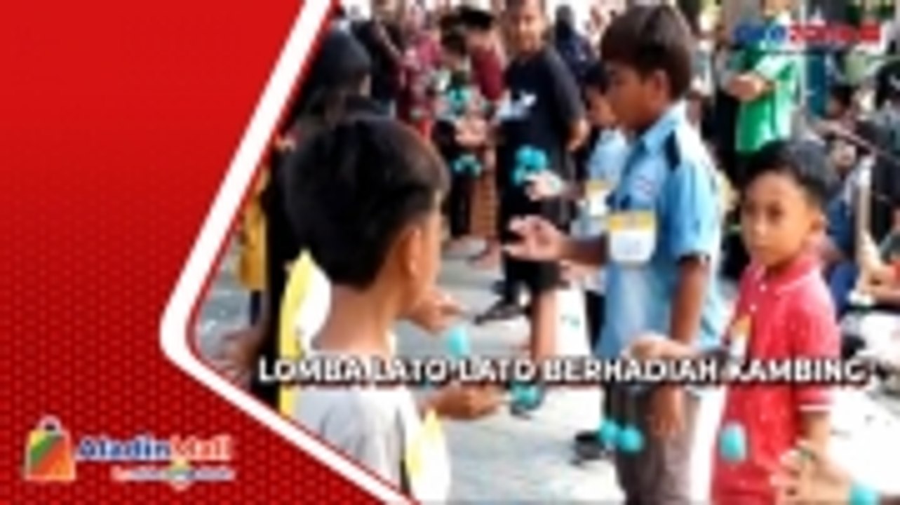 Ratusan Anak di Sidoarjo Mengikuti Lomba Lato-Lato Berhadiah Kambing
